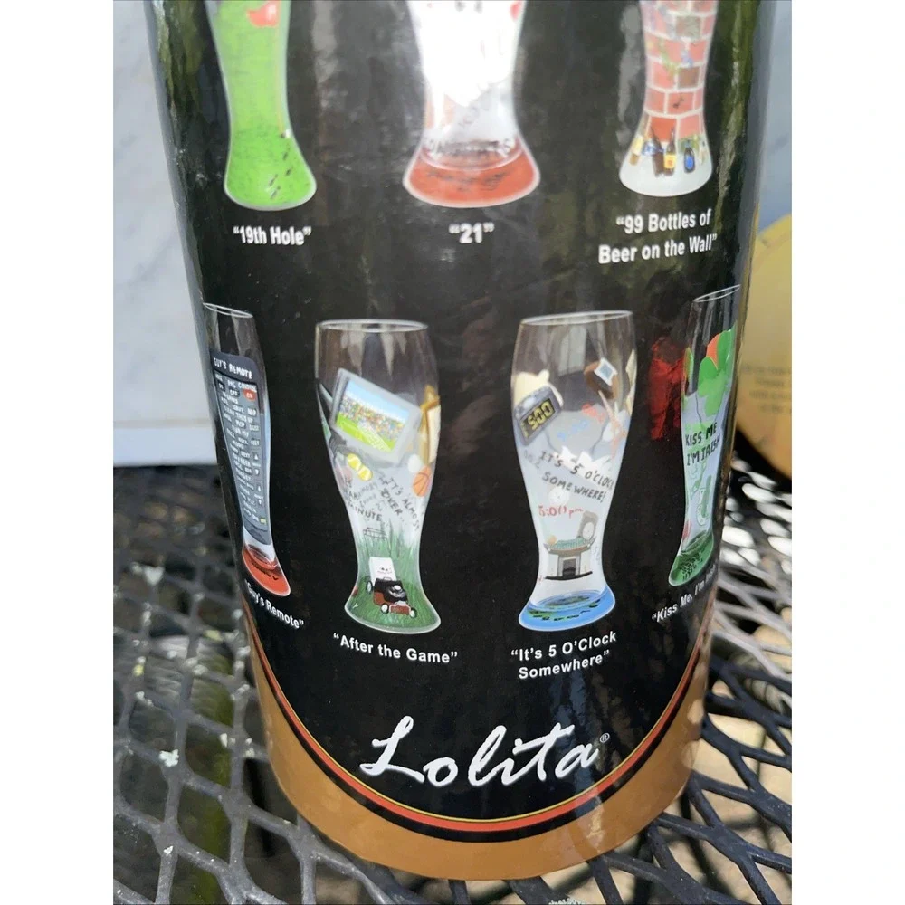 New‎ After The Game…Just One More Lolita Love My Beer Pilsner Beer Glass - Picture 7 of 8